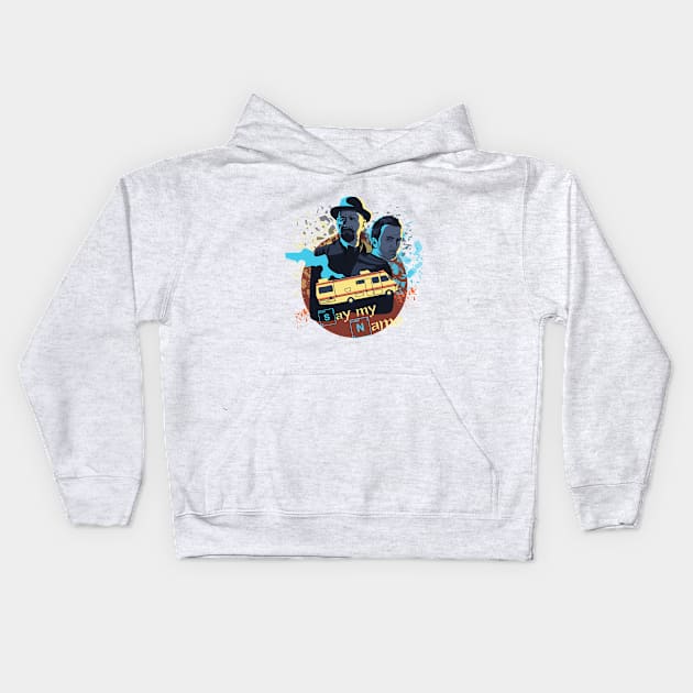 Say my name Kids Hoodie by Mammoths